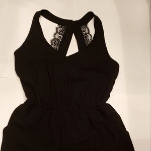 Forever 21 Black Lace Romper